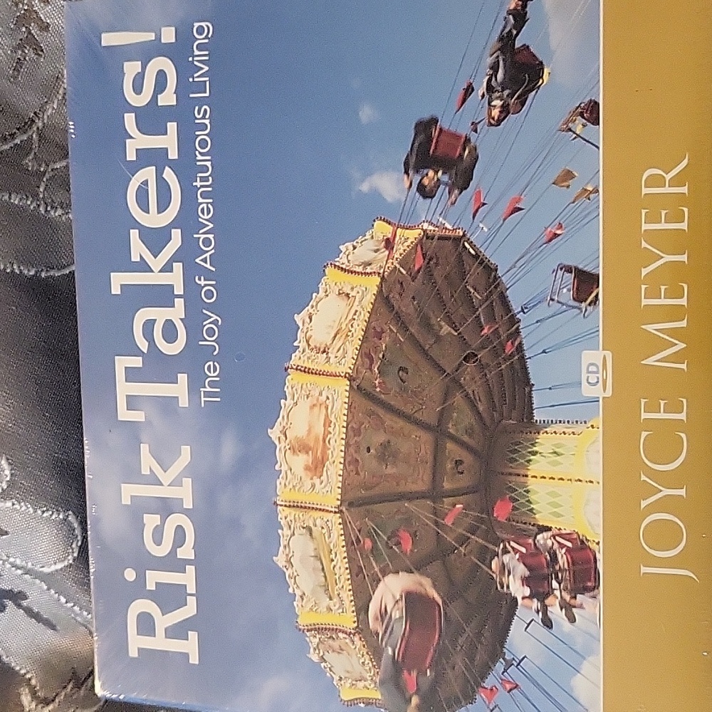 *NEW* Risk Takers: The Joy of Adventurous Living CD by Joyce Meyer